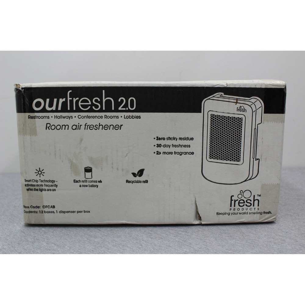 Fresh Products Air Freshener White Ourfresh 2.0 Room 12 Dispensers‎ OFCAB
